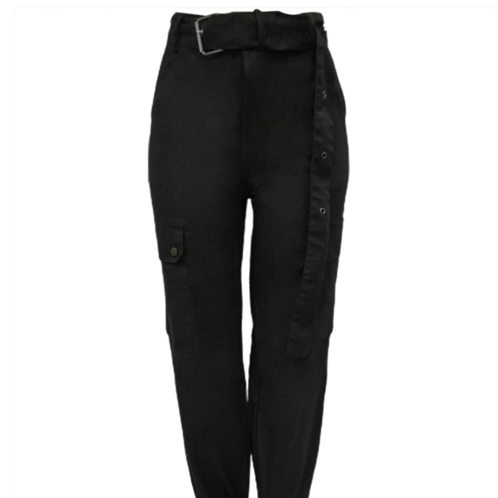 Black Cargo Pants